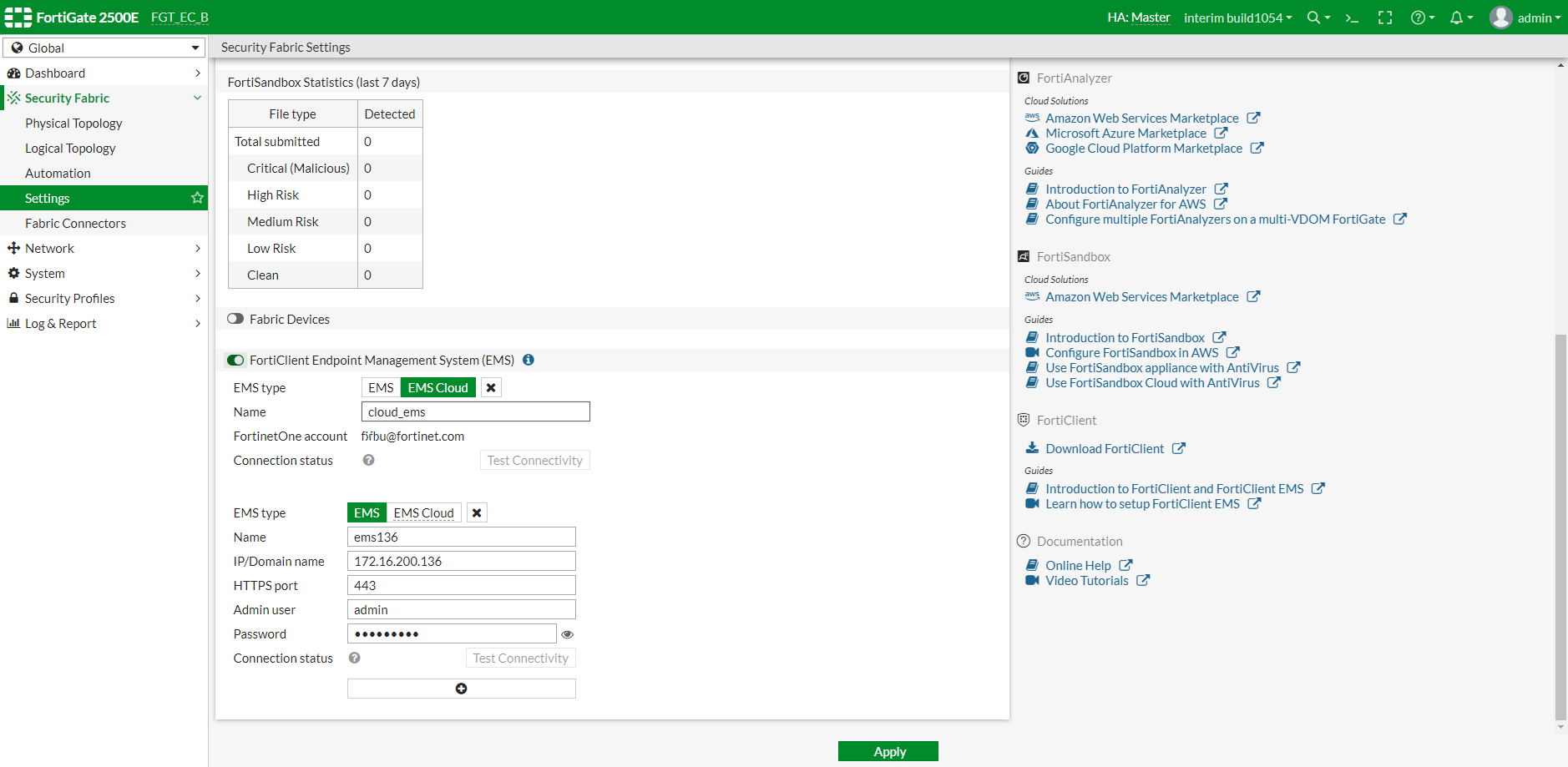 FortiClient EMS FortiGate / FortiOS 6.2.10 Document Library